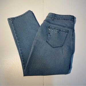 Style & Co. Capri Women's Denim Jeans with Studded Pocket